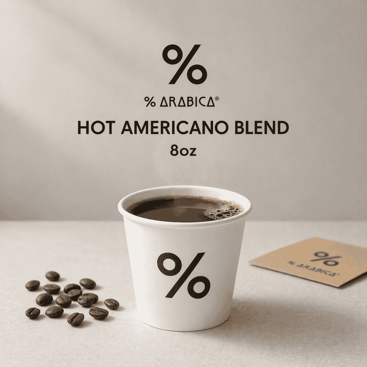 % Arabica Hot Americano